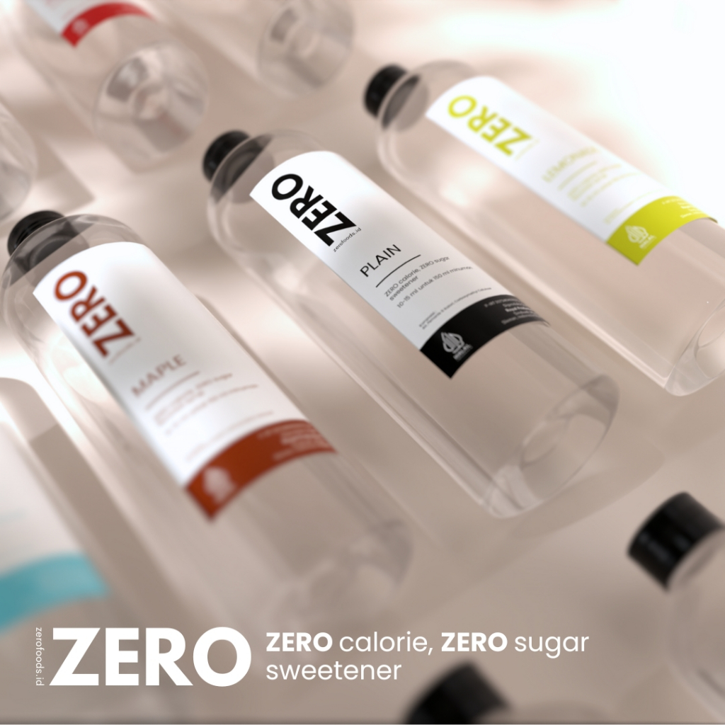 

ZERO Syrup - Sugar Free Sirup Sugar Free Bebas Gula Better Than Stevia Nol (0) Kalori 50ml - 550ml