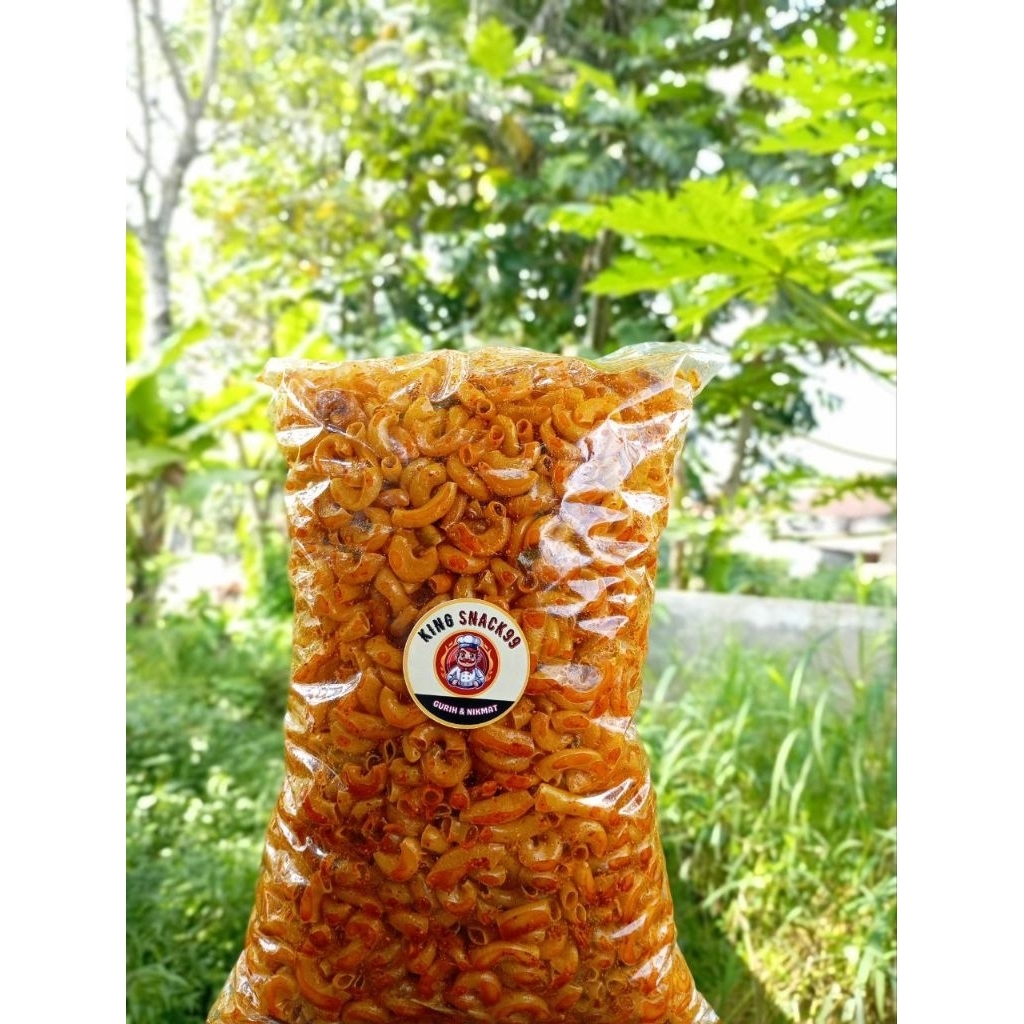 

MAKARONI CIKRUH 500gram PEDAS GURIH DAUN JERUK