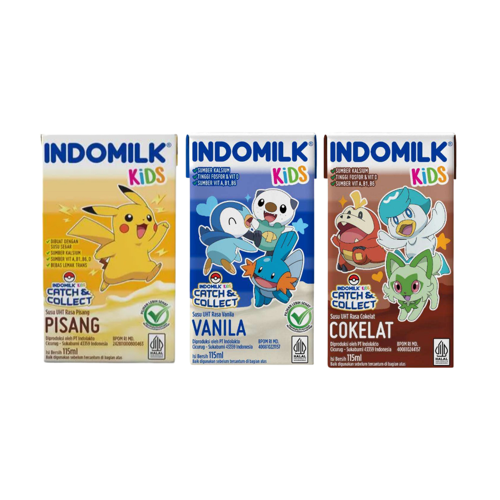 

Indomilk Kids Susu UHT All Varian 115 ml