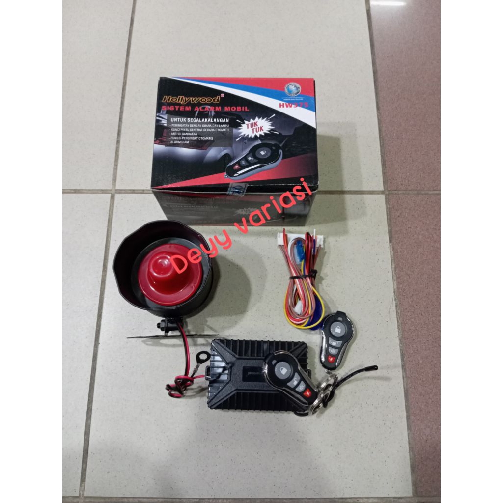 alarm mobil rush terios alarm Hollywood anti maling
