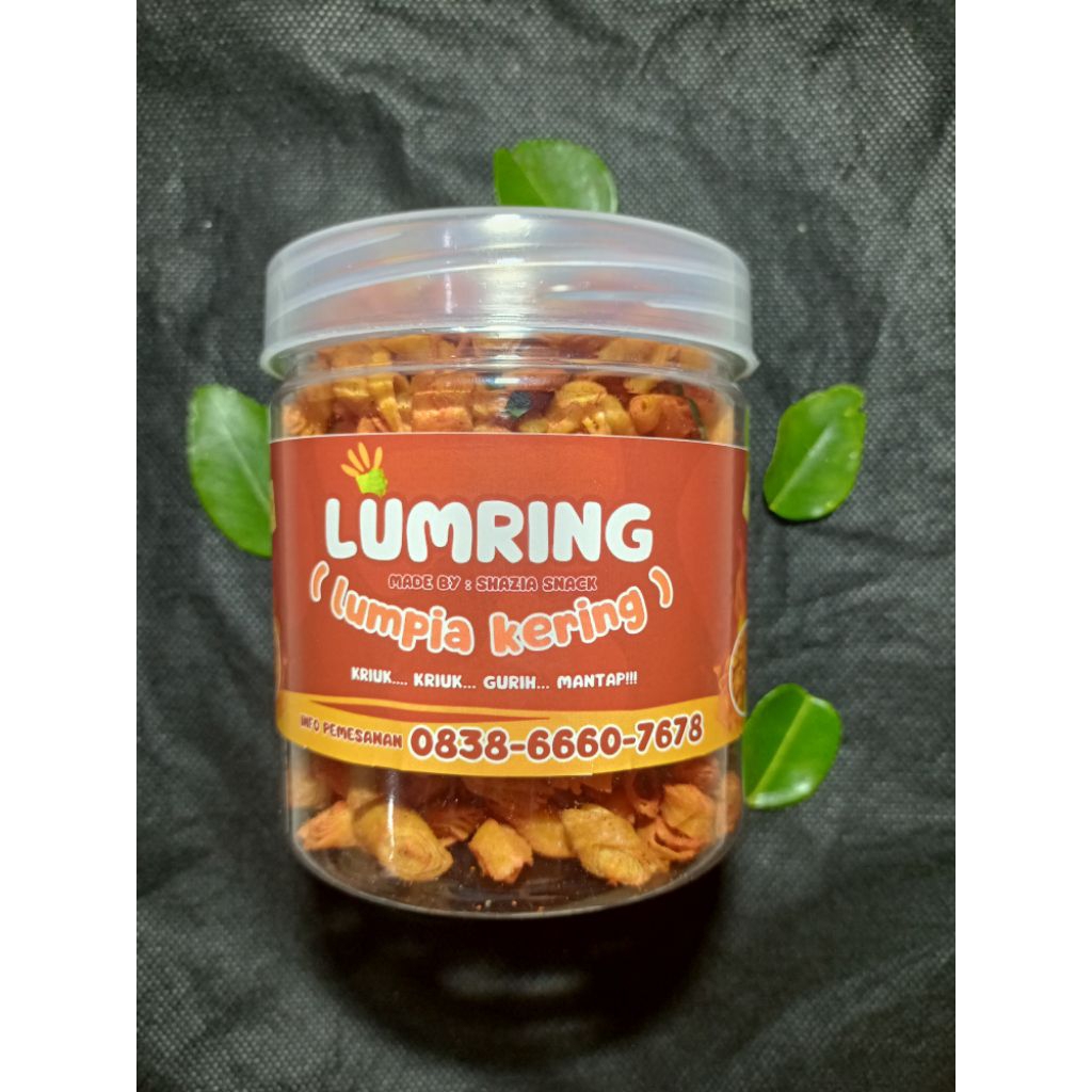 

Lumring/ lumpia kering/kripik kulit lumpia pedas