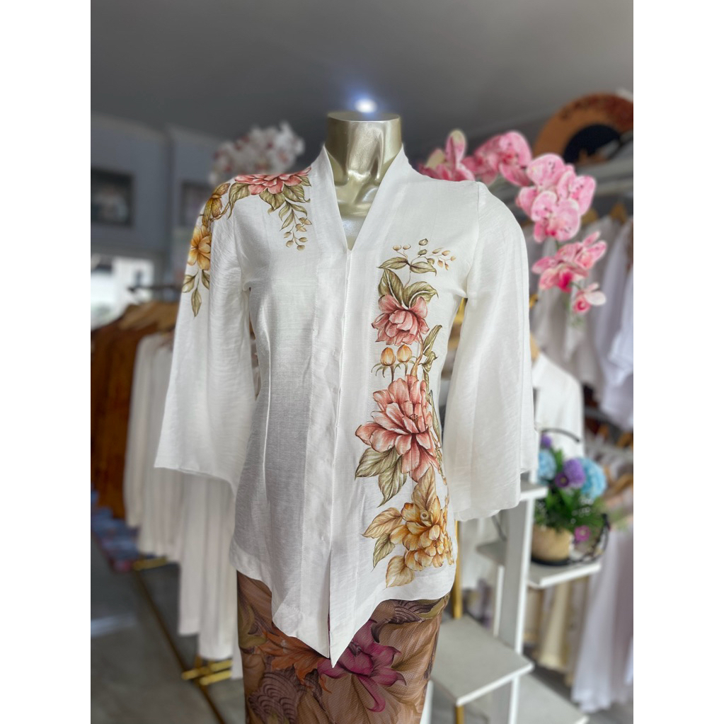 kebaya linen design burung silang