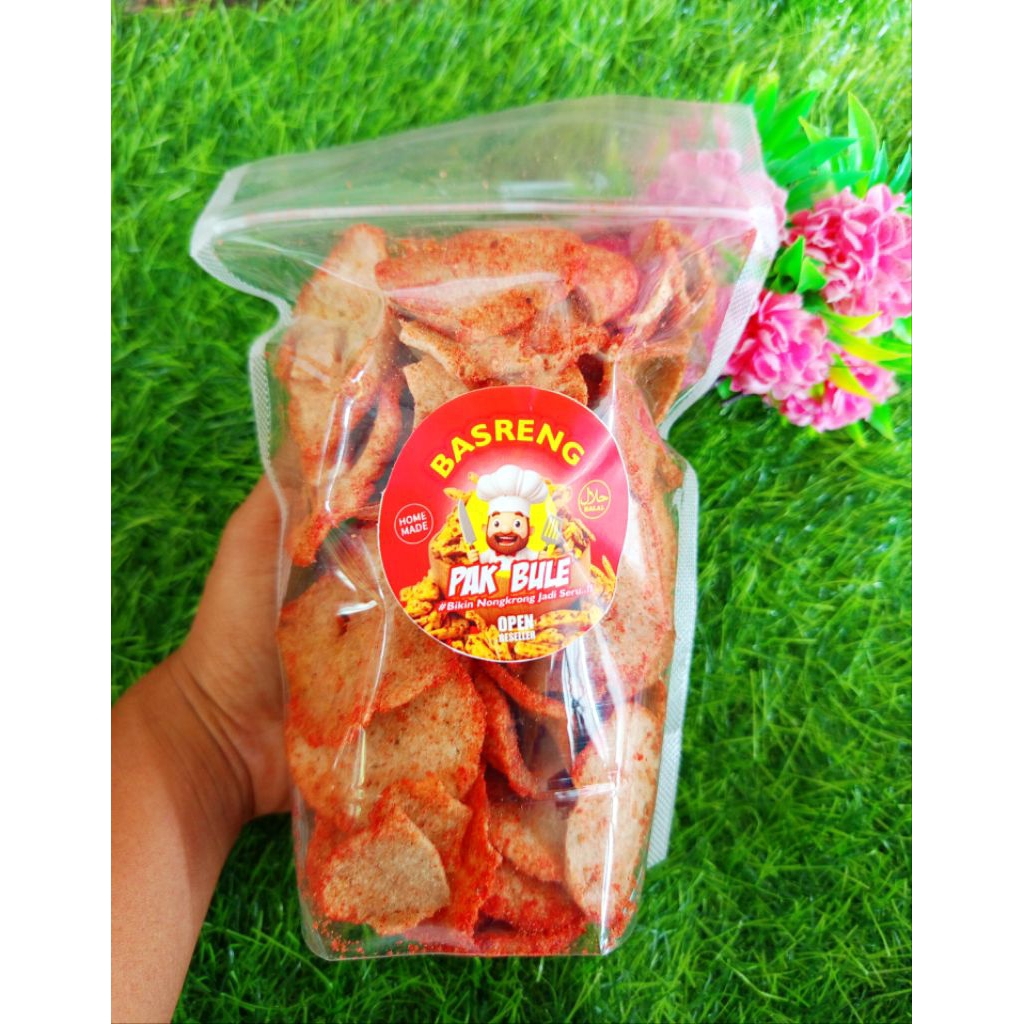 

BASRENG |, Gurih, Pedas & Renyah . Camilan atau Snack.