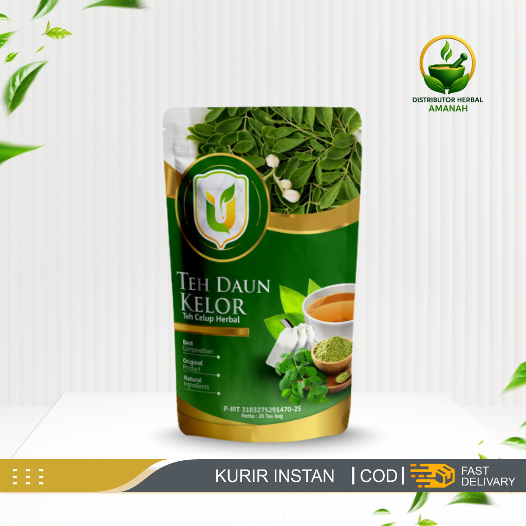 

Teh Celup Daun Kelor Obat Asam Urat Pegal Linu