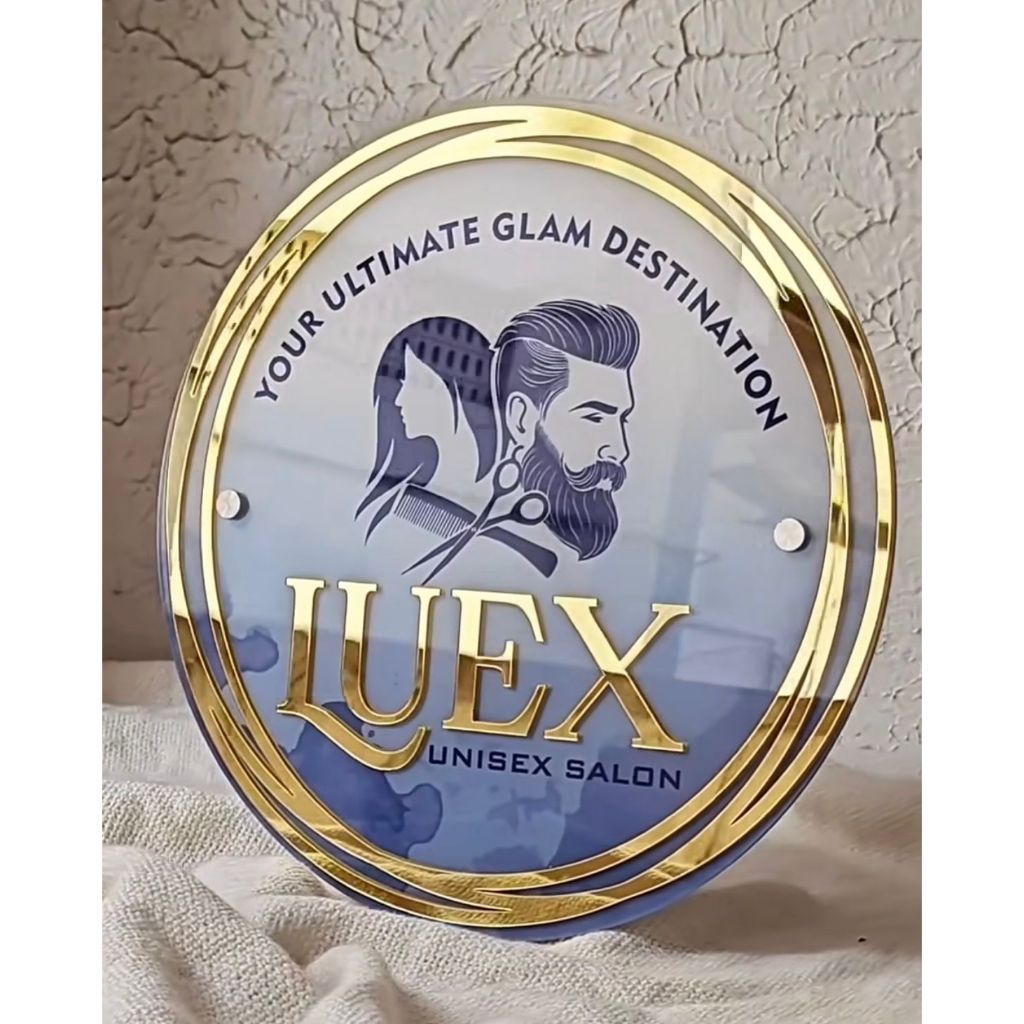 Logo Usaha Akrilik | Papan Usaha LED Papan Nama Akrilik Tulisan Custom