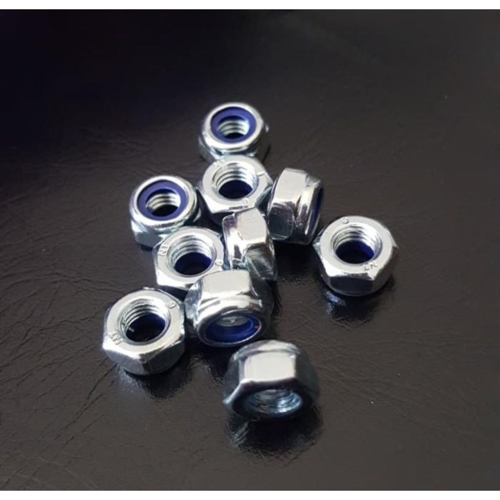 Mur Lock Nut M8 8mm Anti Slip Mur Nylon