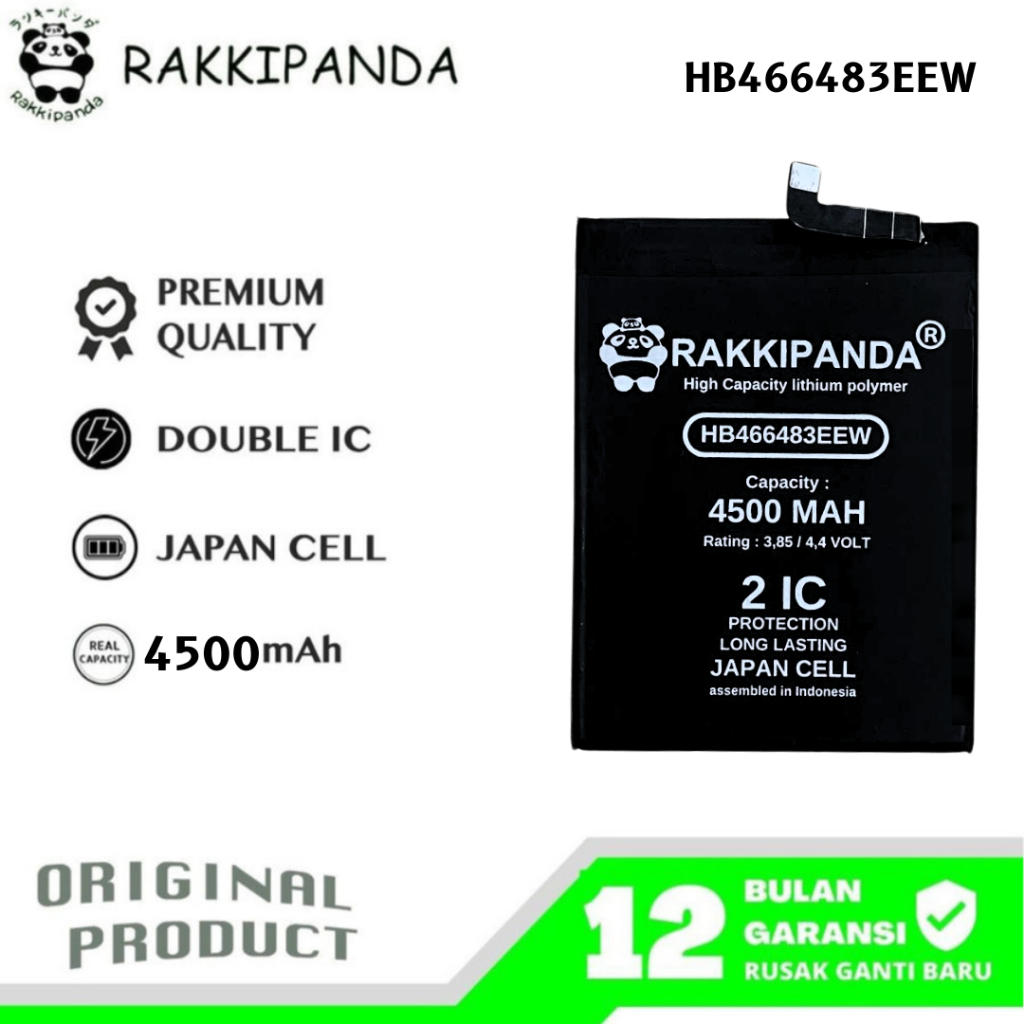 RakkiPanda - HB466483EEW Huawei Nova 7 5G Batre Batrai Baterai