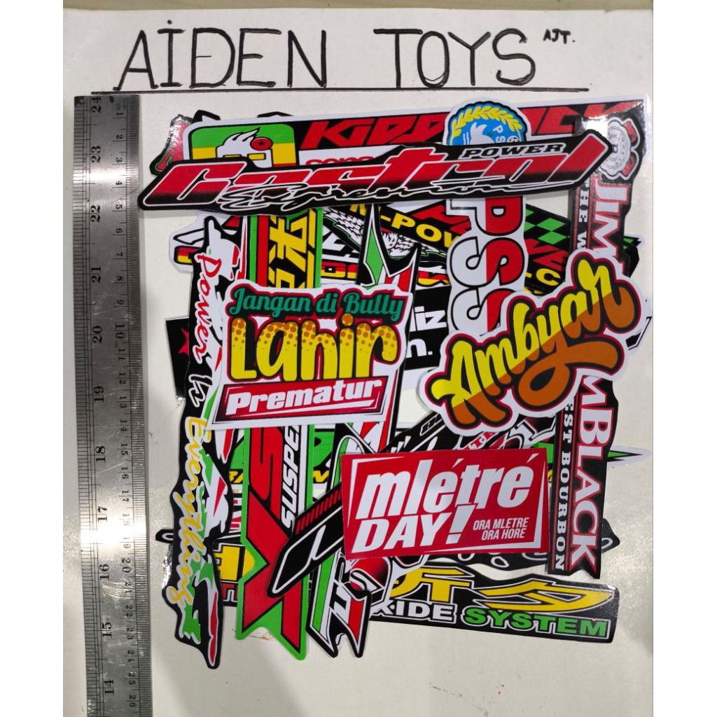 

sticker random bagus isi 20 pcs