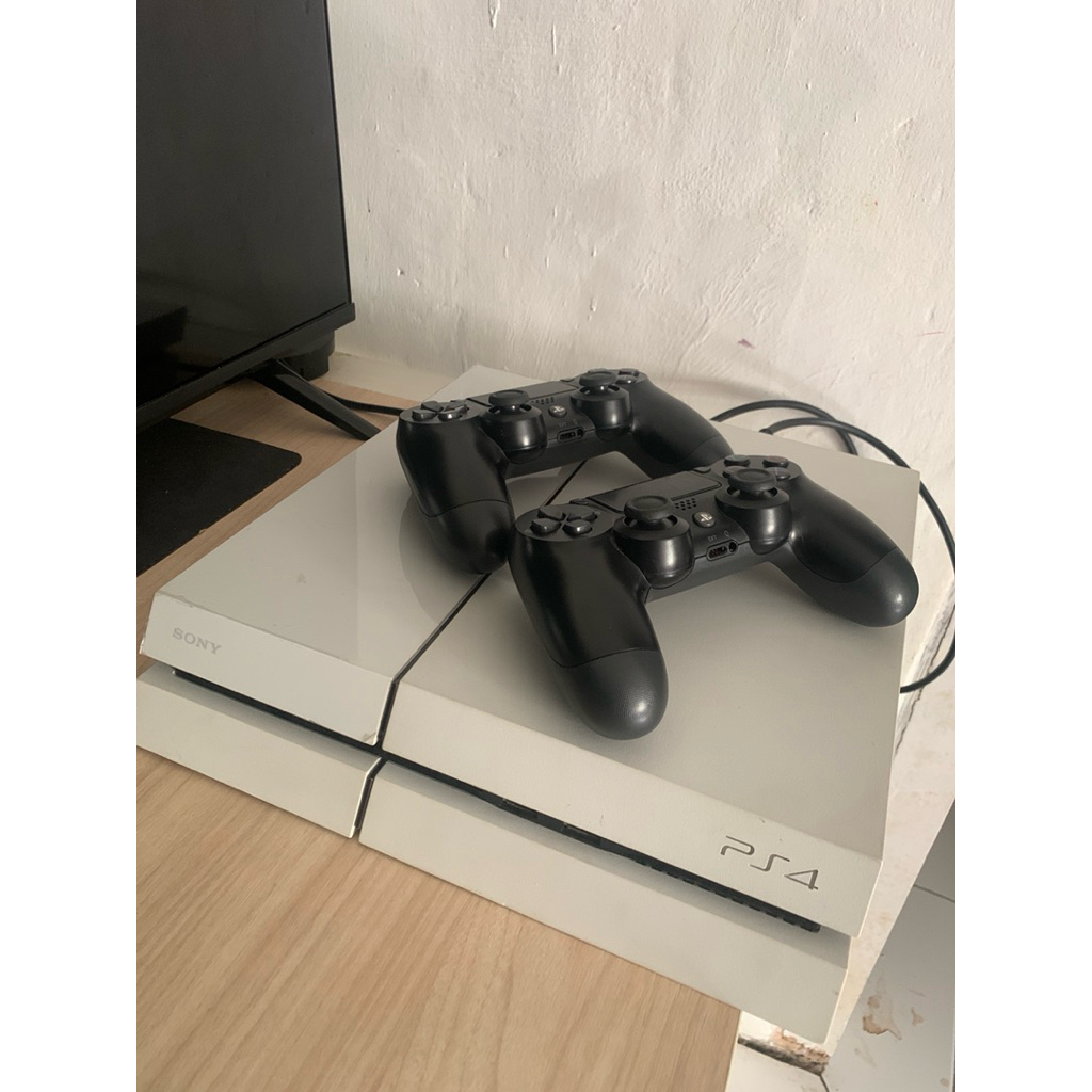 PS4 FAT 500GB ORI PUTIH SEGEL VOID