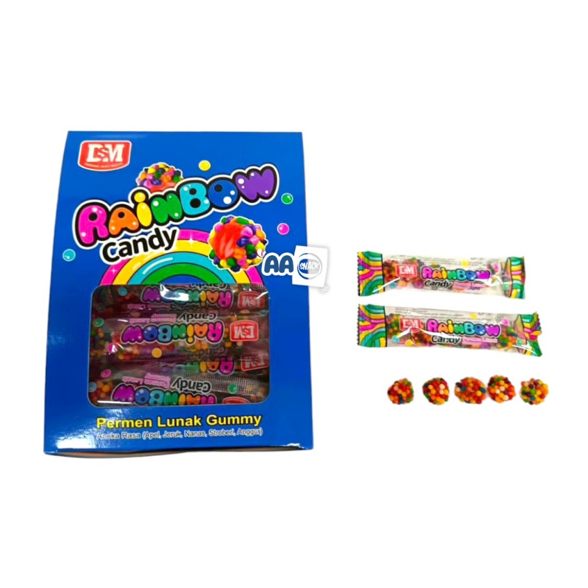 

DSM PERMEN BOLA RAINBOW ISI 30