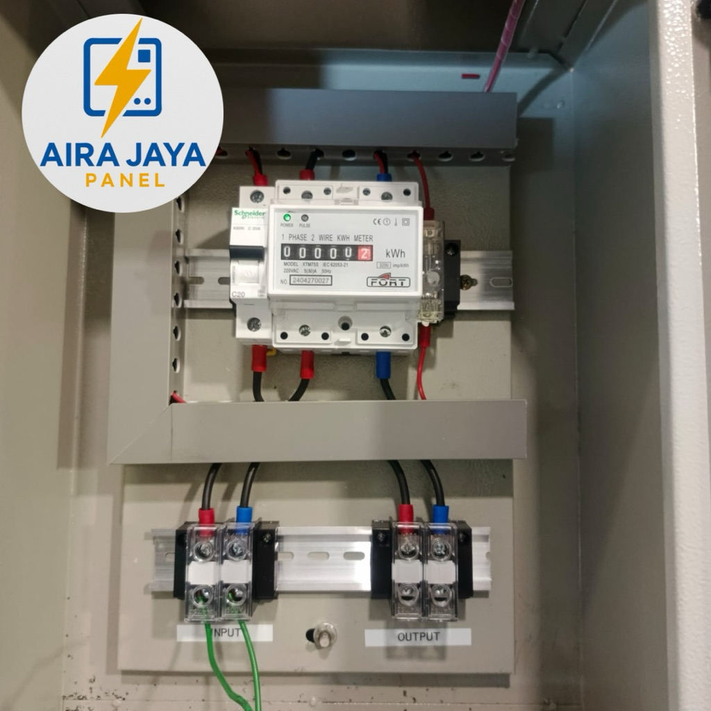 Panel KWH 1phase 20 Ampere outdoor