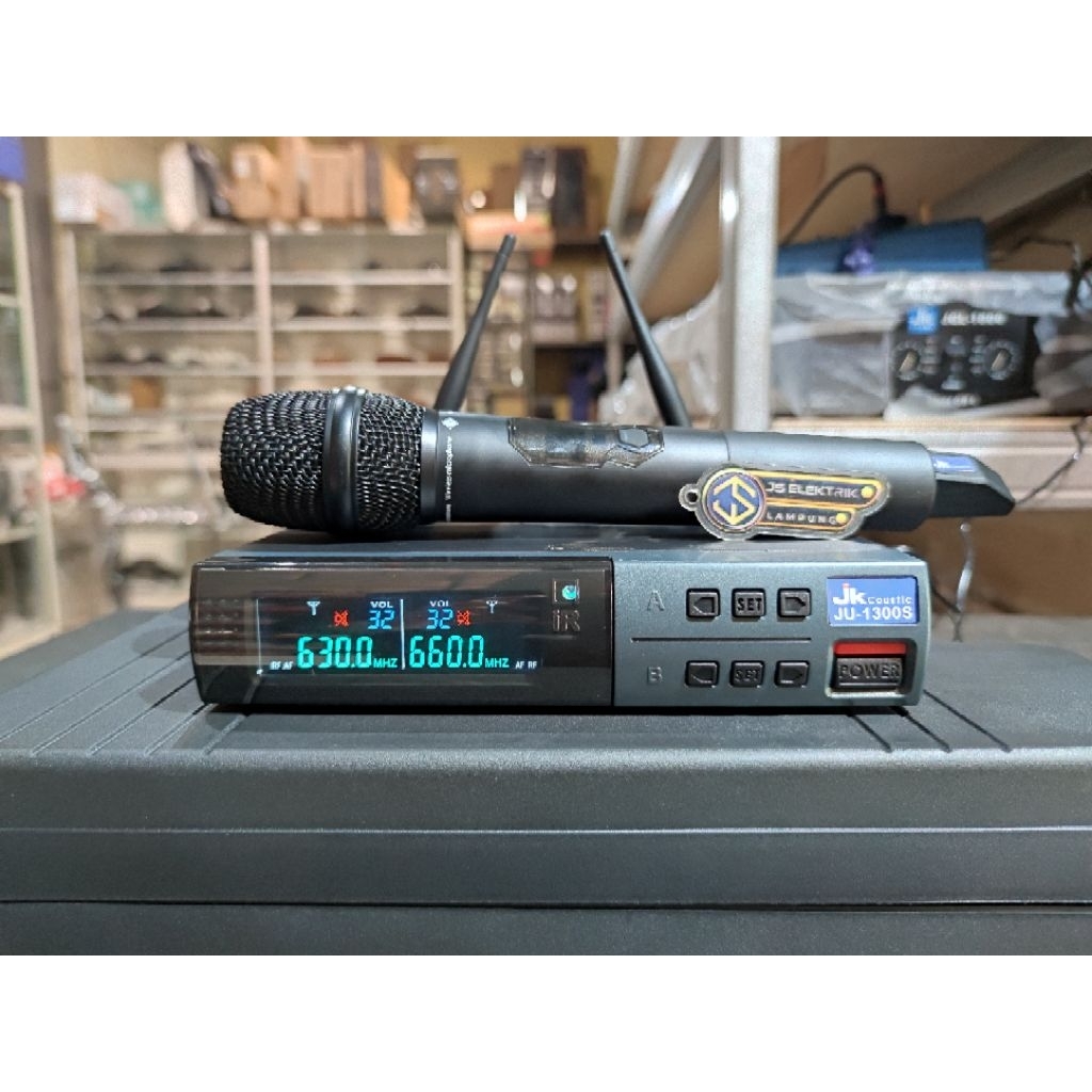 Mic wireless JK Coustic JU - 1300S / mic wireless jk ju1300s
