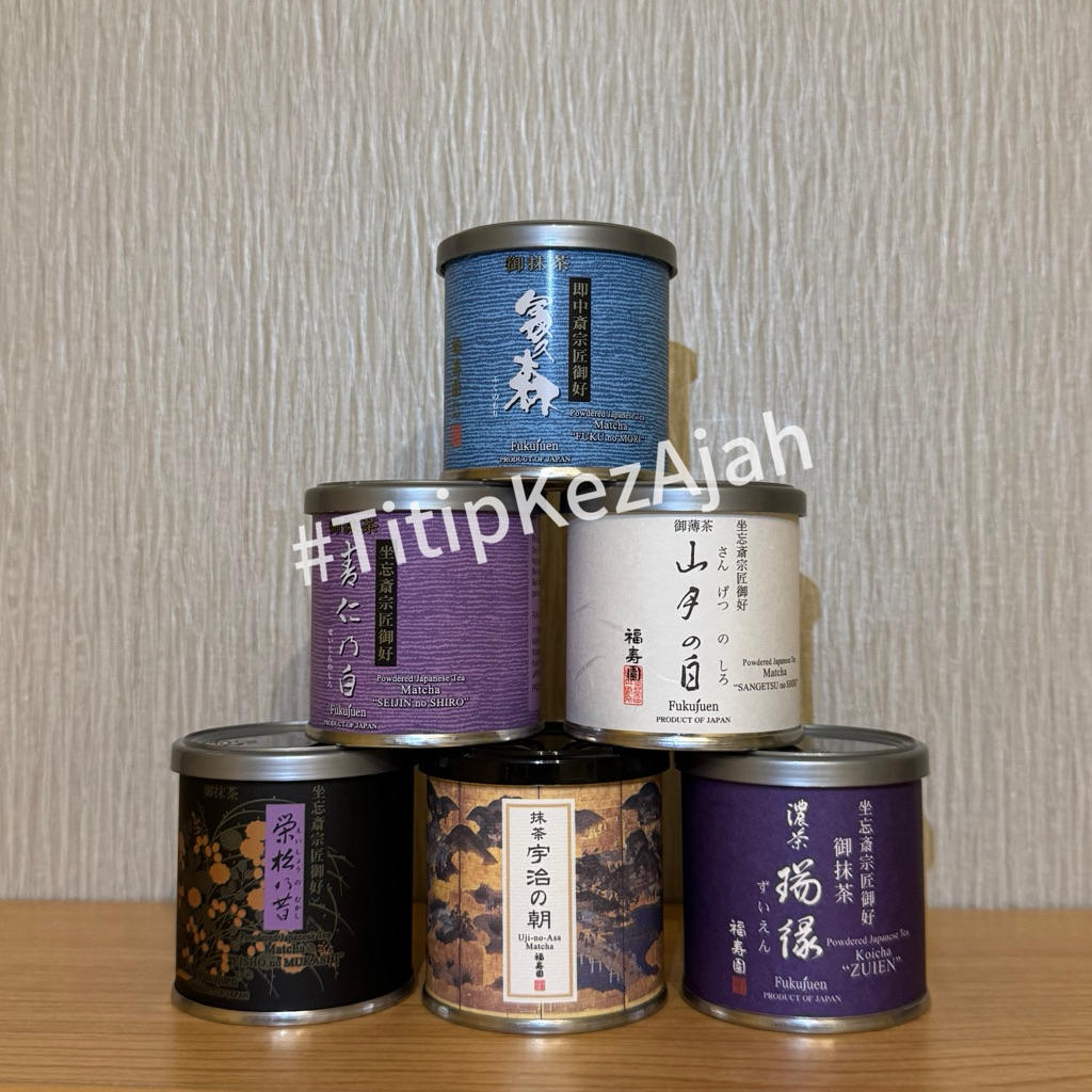 

FUKUJUEN (ready stock) ceremonial matcha