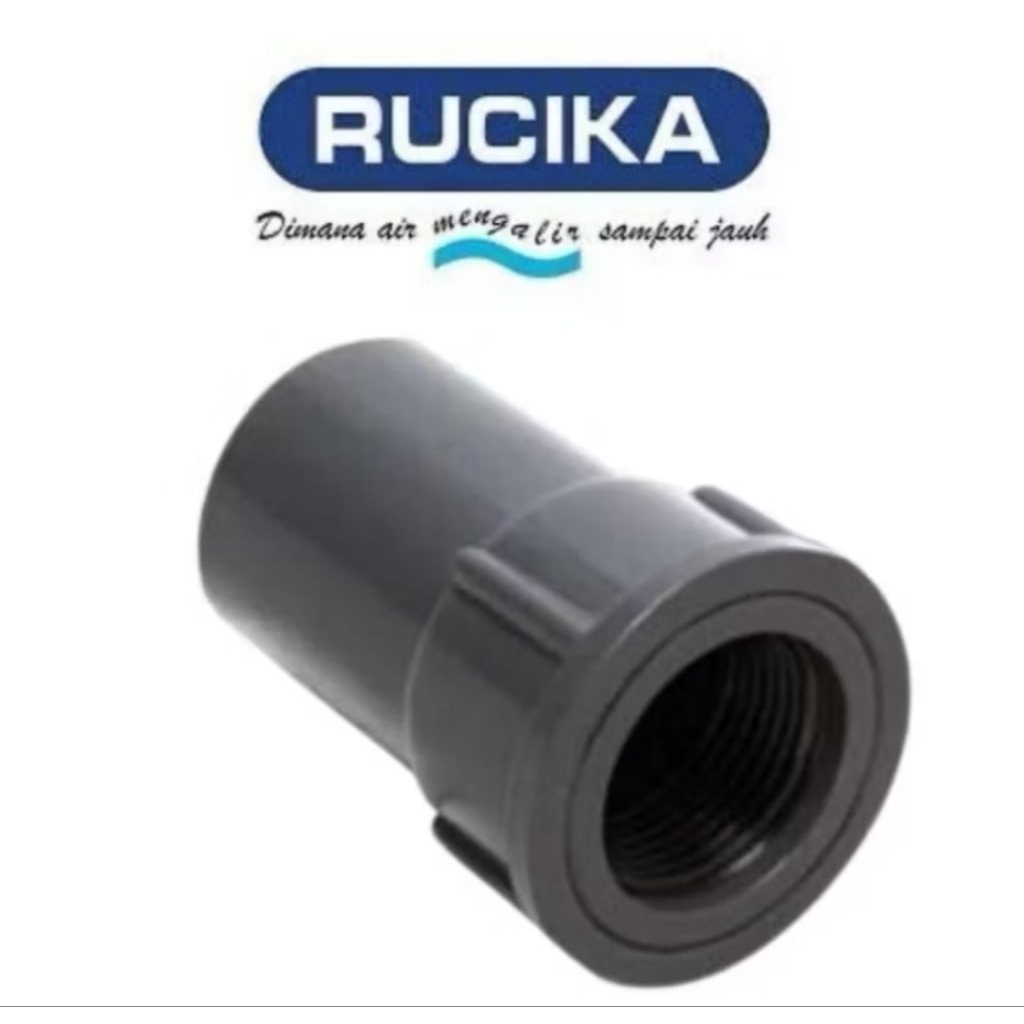 Soket Drat Dalam Rucika 1.5" / SDD Sok Drat Dalam