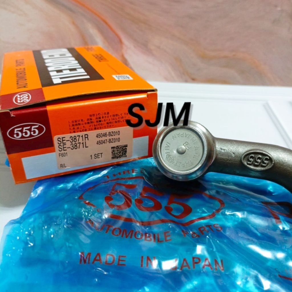 TIE ROD END TIE ROD KANAN+KIRI 555 JAPAN ORI. AVANZA/ VELOZ/ XENIA