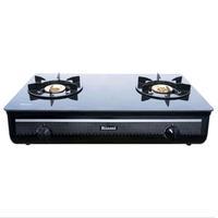 RINNAI Kompor Gas Kaca 2 Tungku RI-712GAB