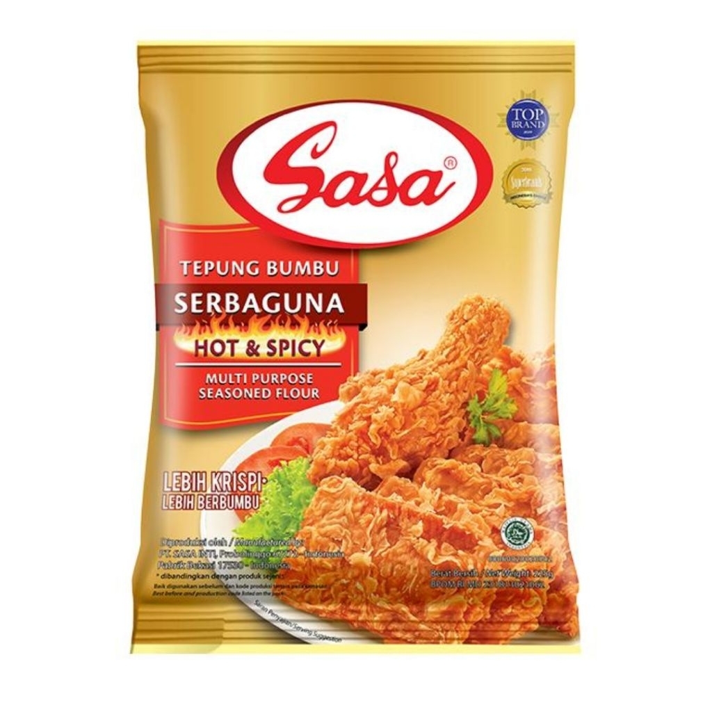 

Sasa Tepung Serbaguna Hot & Spicy 210 gr
