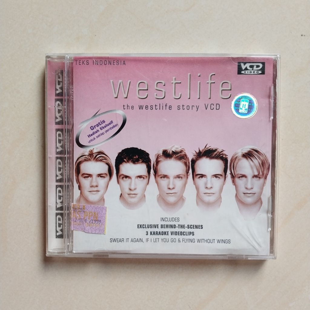VCD WESTLIFE THE WESTLIFE STORY