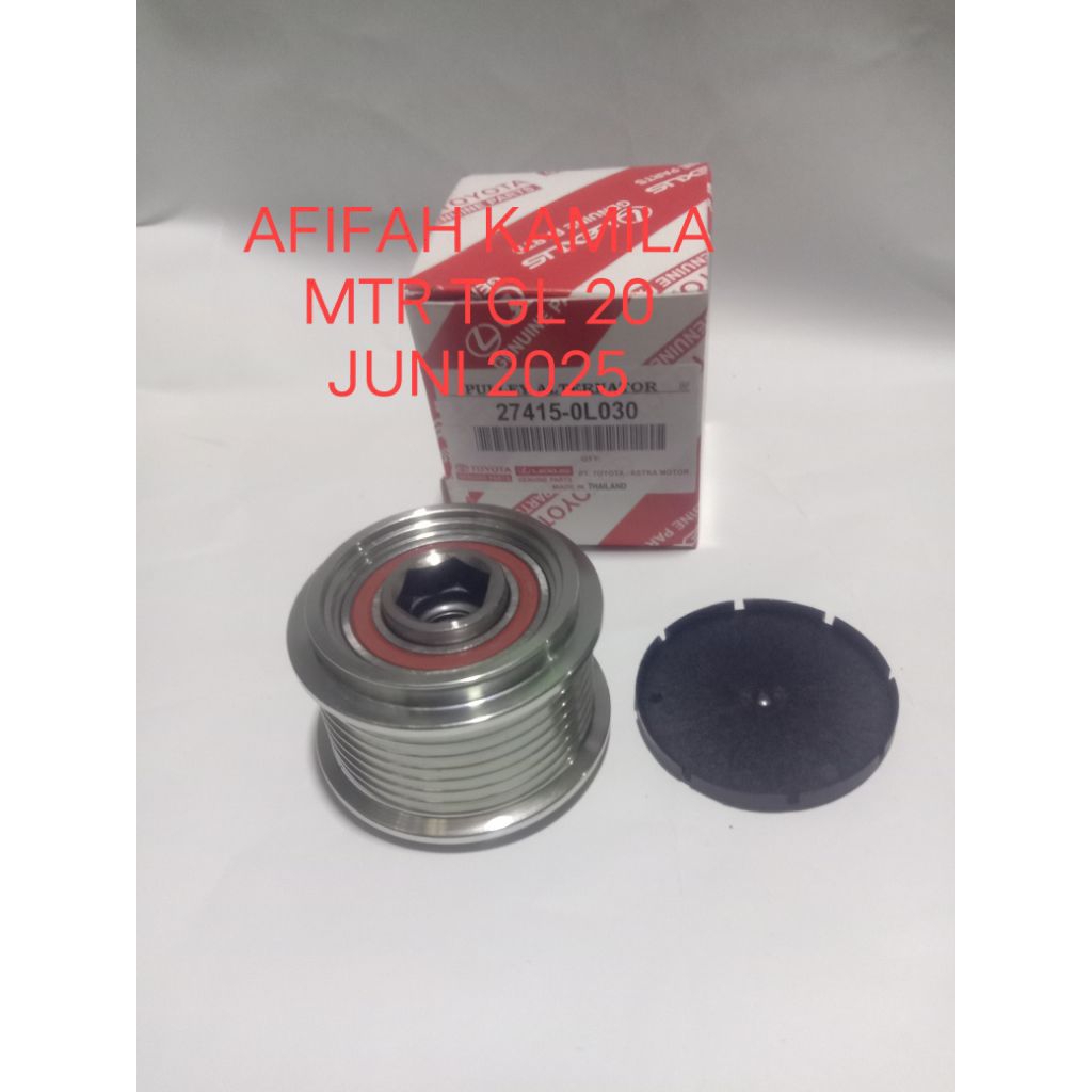 PULLY ALTENATOR TOYOTA INOVA HILUX FORTUNER 7PK