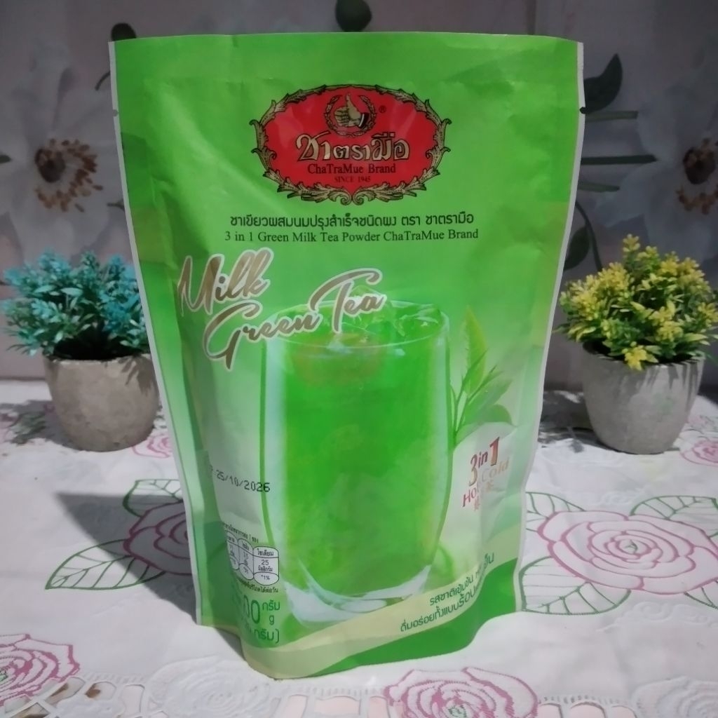 

chatramue instan number one green tea 3 in 1