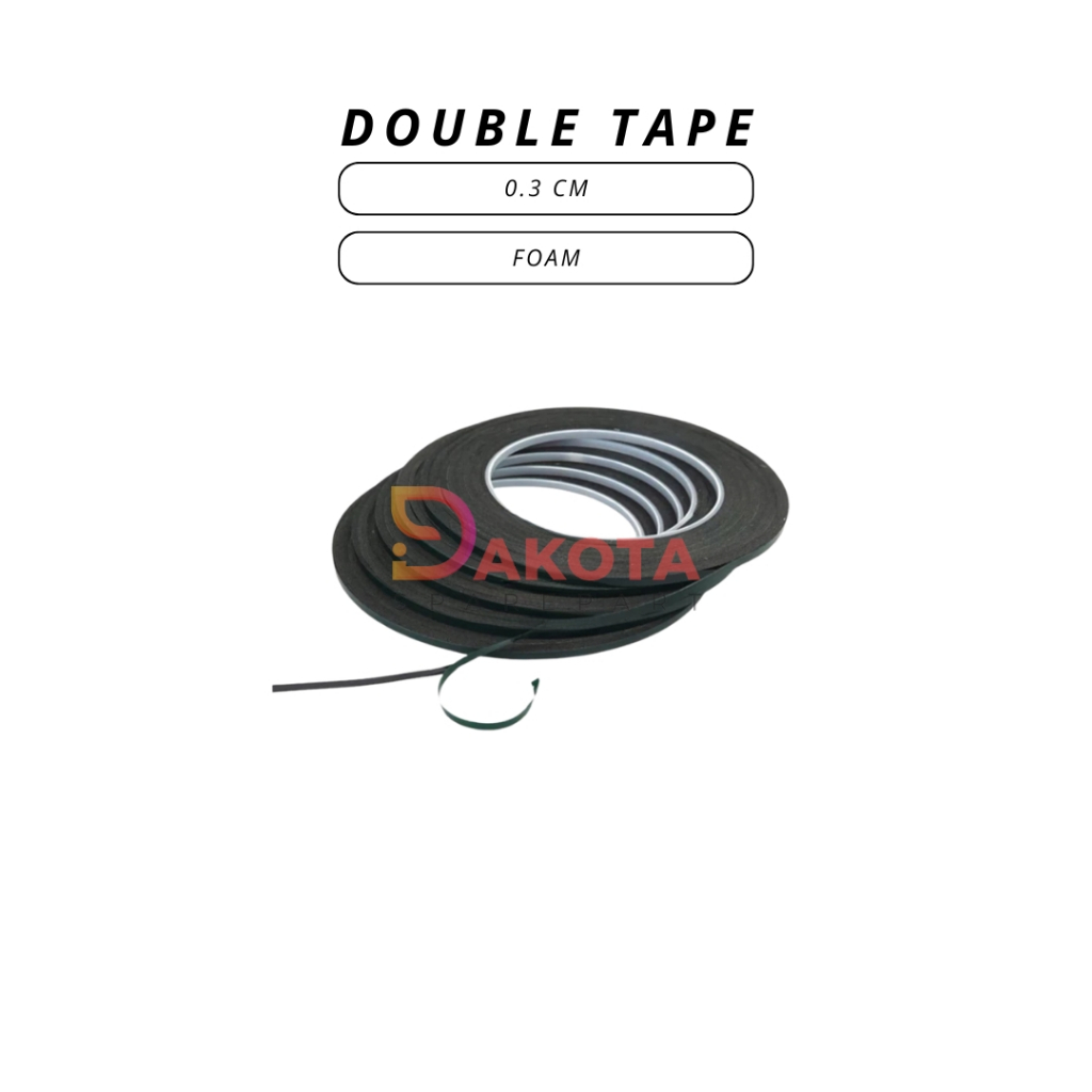 

DOUBLE TAPE FOAM 0.3 CM