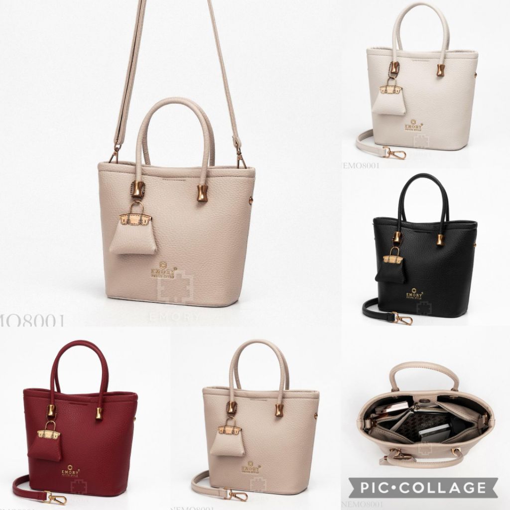 EMORY STYLE series Areza / Tas Fashion Wanita / Tas Kantor Kotak / Tas Pesta Casual dan Minimalis / 