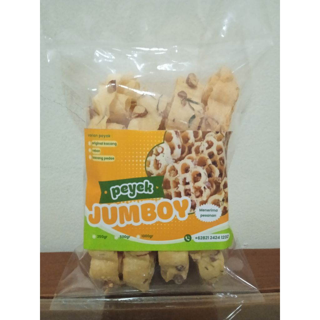 

Peyek Kacang / Peyek lacang kembang goyang / peyek kacang by dapur JUMBOY / Peyek original kacang 100g