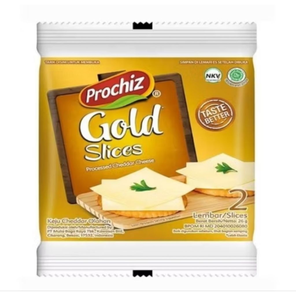 

PROCHIZ GOLD SLICES RENCENG DUS (12X8X2L)