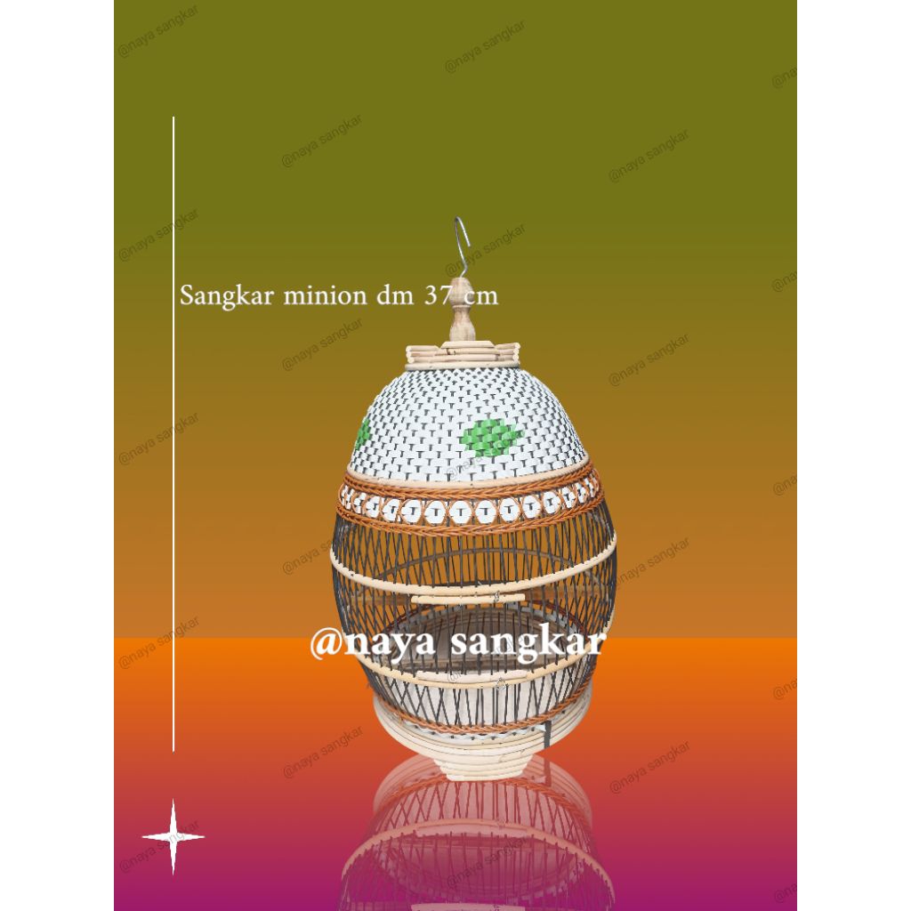 sangkar burung perkutut, sangkar kutut minion, sangkar perkutut murah, sangkar rajut sintetis