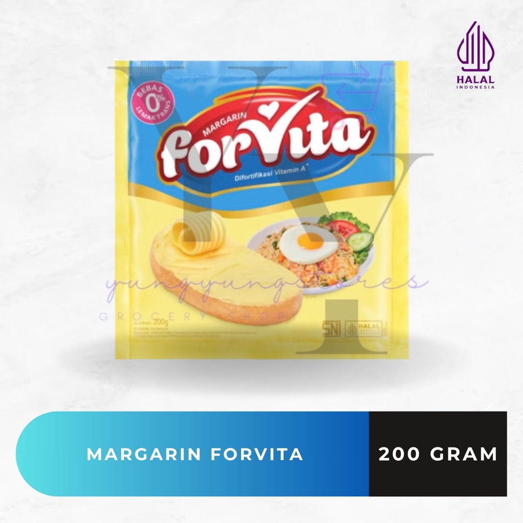 

Mentega / Margarine Forvita Sachet 200 gram