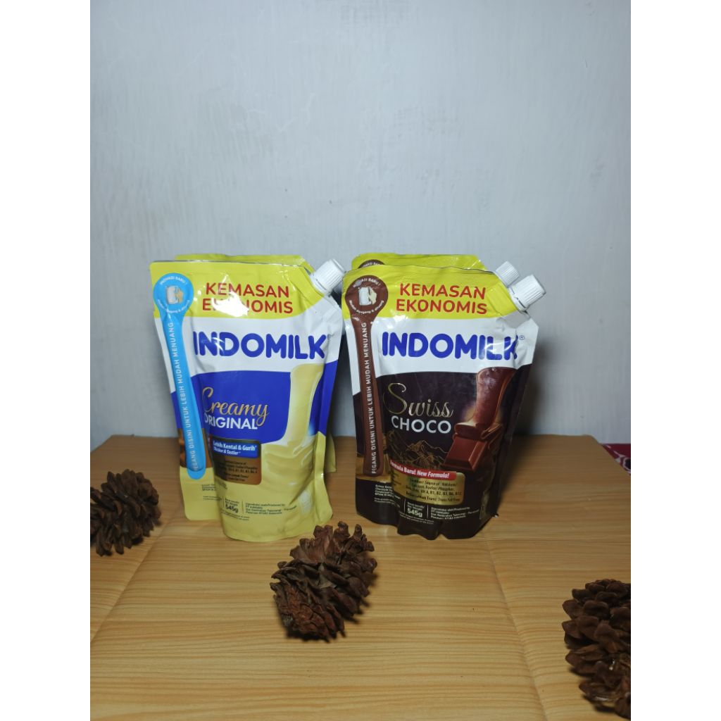 

Susu Indomilk pouch 545g/ Susu kental manis/ SKM/ Krimer kental manis