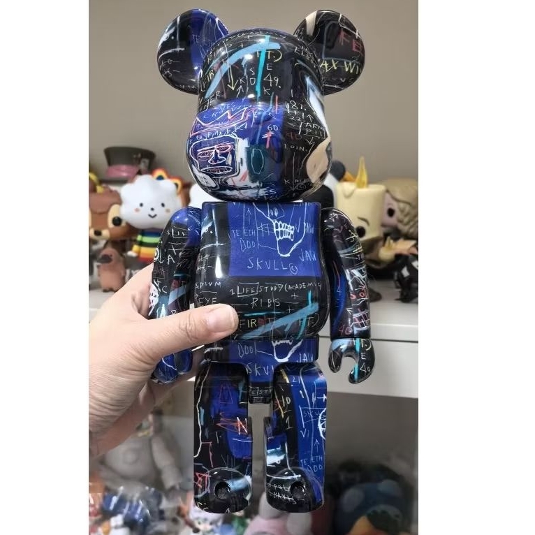 Bearbrick X Jean Michel Basquiat #7 400% second