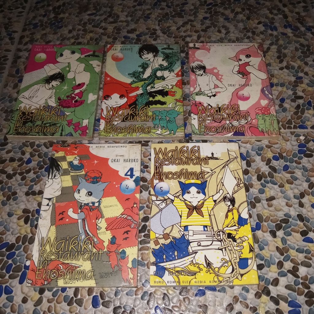komik waikiki restoran in enoshima vol 1-5 tamat