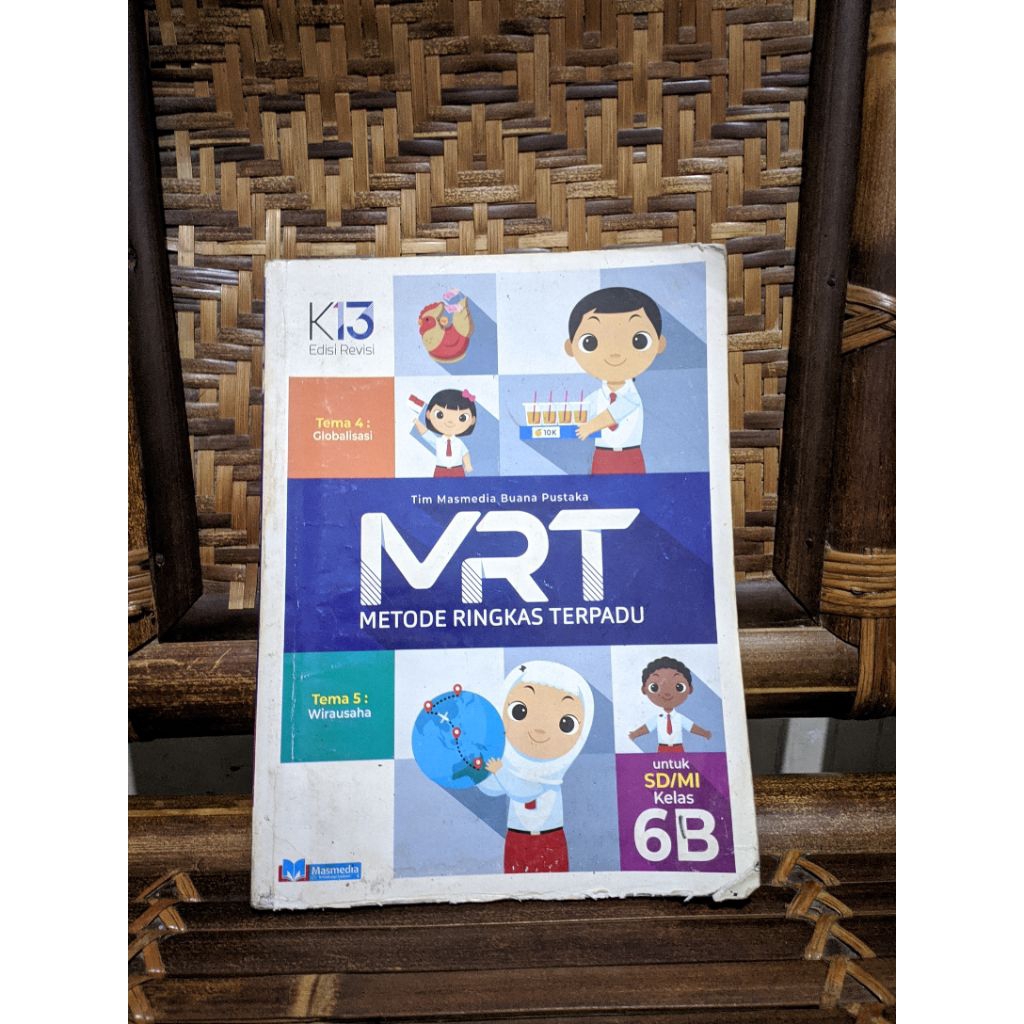 Buku Metode Ringkas Terpadu (MRT) Untuk SD/MI Kelas 6B K13 Edisi Revisi