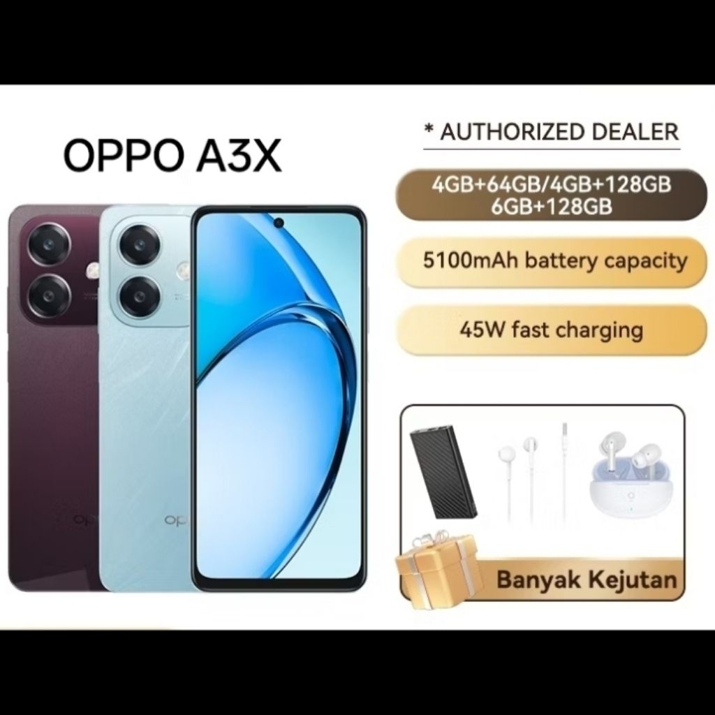 OPPO A3X Ram 4GB / 6GB