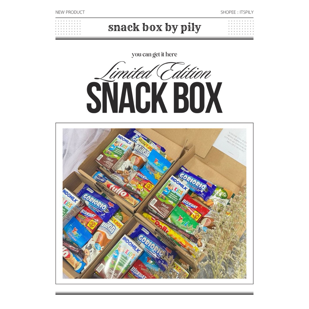 

GIFT BOX SNACK BOX || HAMPERS ULANG TAHUN || KADO WISUDA