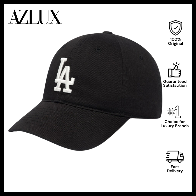 MLB Korea N-COVER Unstructured Ball Cap LA Dodgers Black