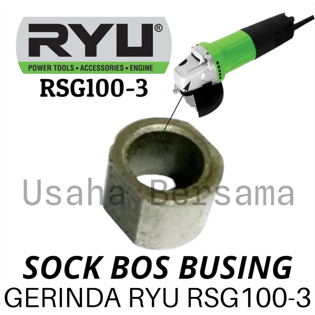 RYU SOCK BOS GERINDA RSG100-3 GERINDA RYU BUSING SOK RSG 100-3