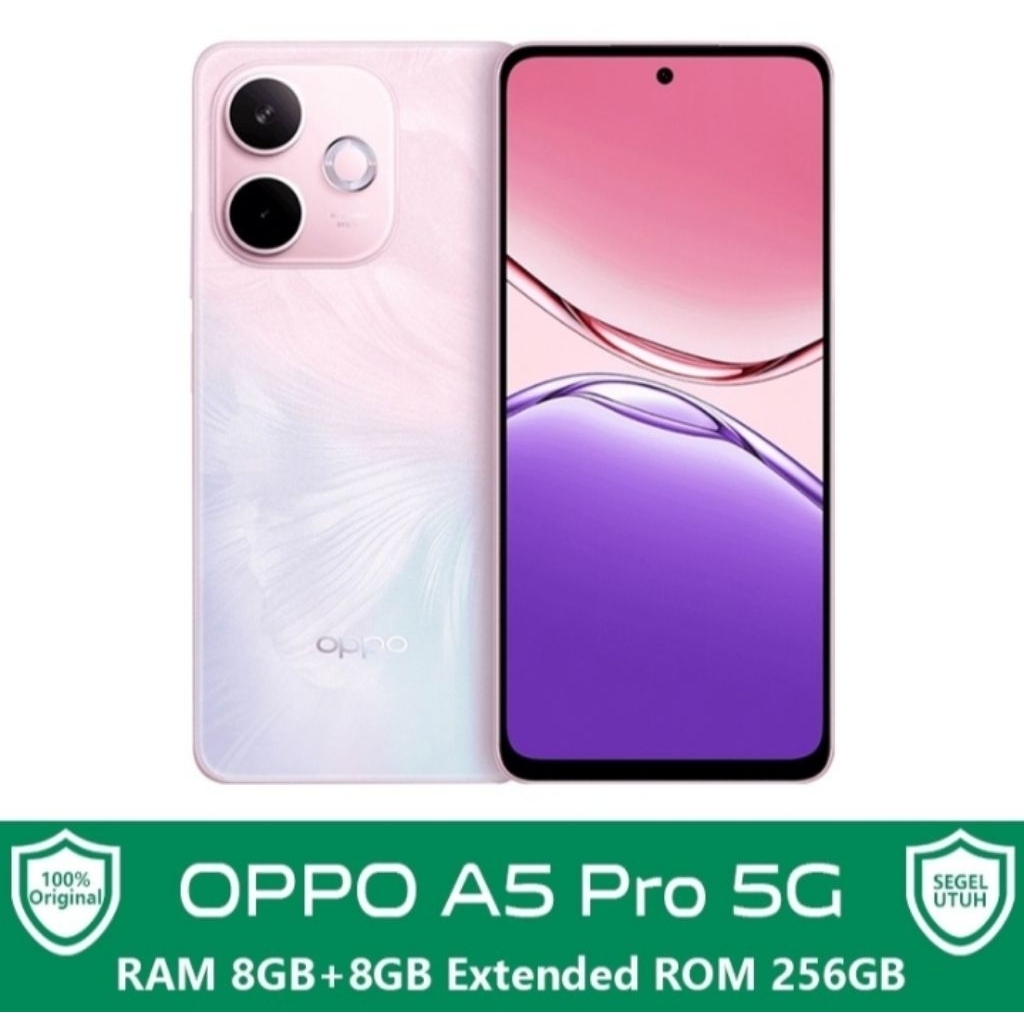 New Original Oppo A5 Pro 5G 16GB+256GB Garansi Resmi OPPO