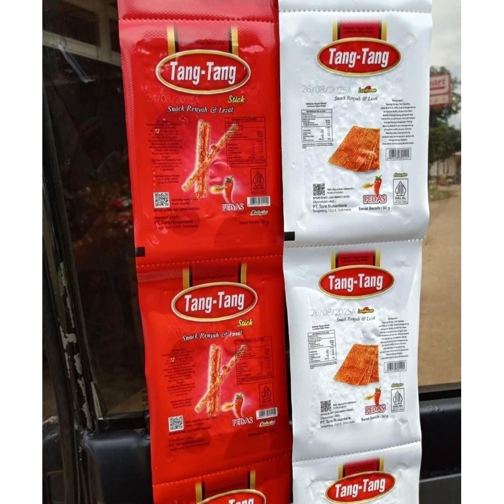 

Tang Tang Dendeng Slice Rasa Pedas Manis isi 10 pcs
