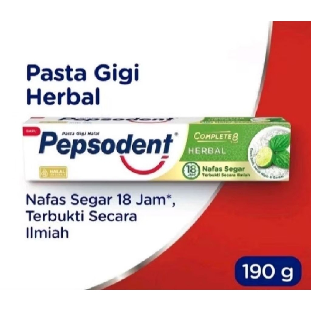 PEPSODENT HERBAL 190G
