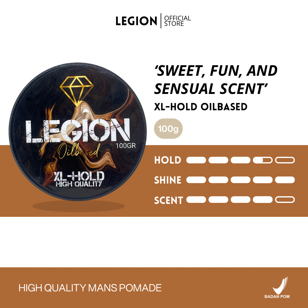 Legion - Pomade Oilbased XL-Hold 100gr Kopi