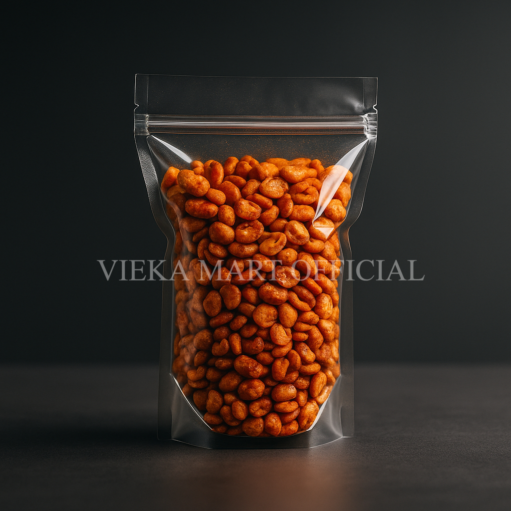 

Snack Cemilan Kacang Koro Kupas Balado Pedas 250g