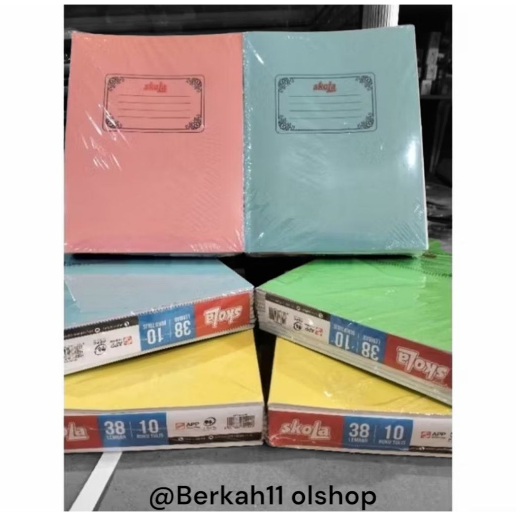 

BUKU TULIS SKOLA ISI 38 LEMBAR / BUKU TULIS - SKOLA
