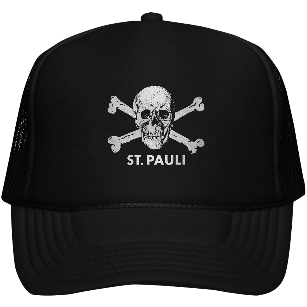 Topi Jaring ST.PAULI Casual Football Merchandise Trucker Hat Premium Quality