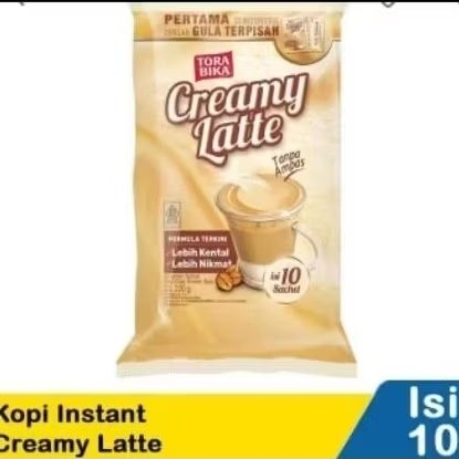 

Torabika creamy latte 1renceng isi 10