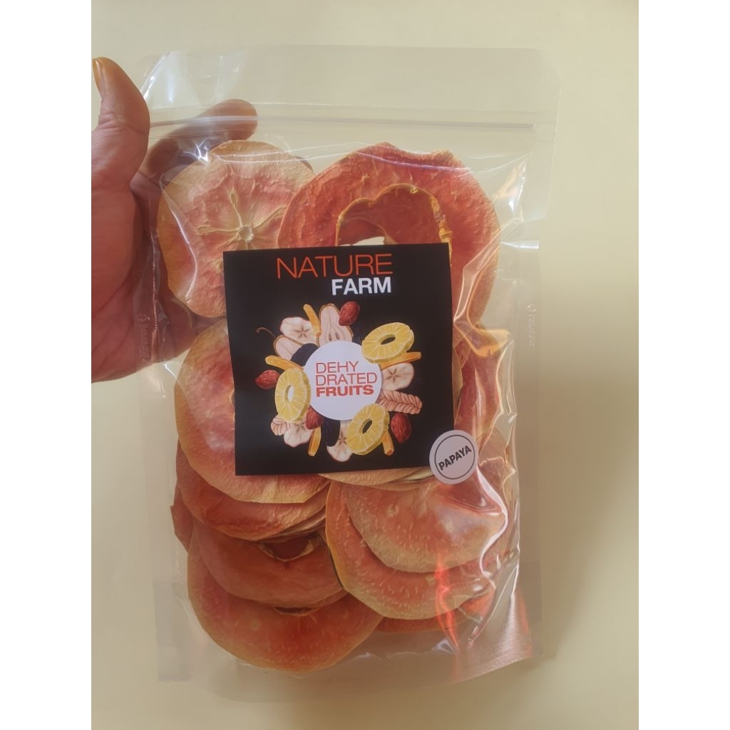 

Nature Farm Premium Dried Papaya - Pepaya/Kates iris kering garnish - resin - tea - infused water