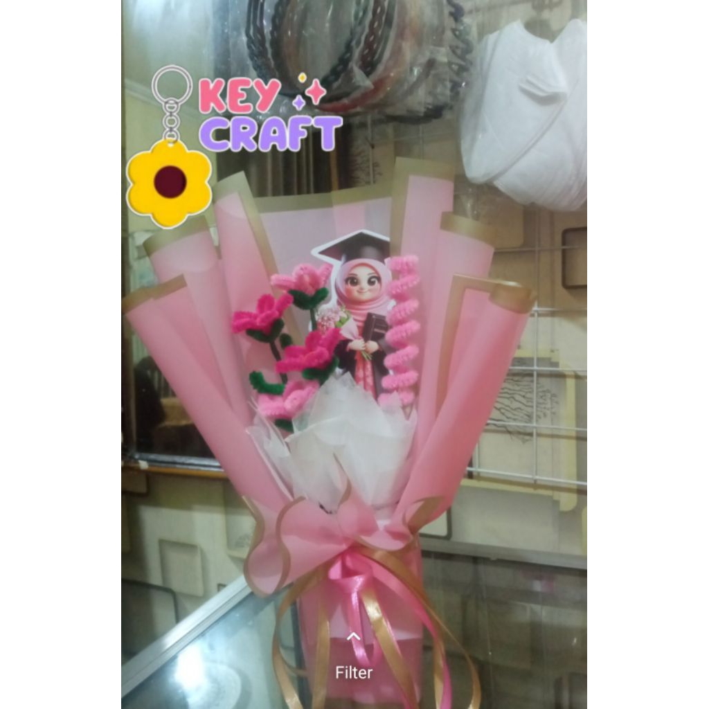 buket bunga|buketuang kosongan|buket boneka beruang mini|