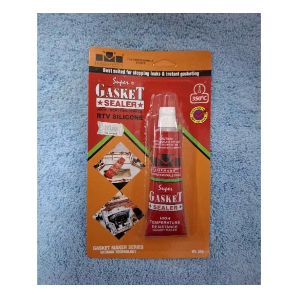

LEM SUPER GASKET SEALER RED MERAH KLEBERMAN KLEBERMANN 35 gr ( harga per biji )