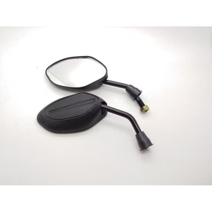 BERKAH MOTOR RACING PROMO COD SEPASANG Kaca spion HITAM motor honda yamaha BEAT VARIO SCOOPY SPACY M